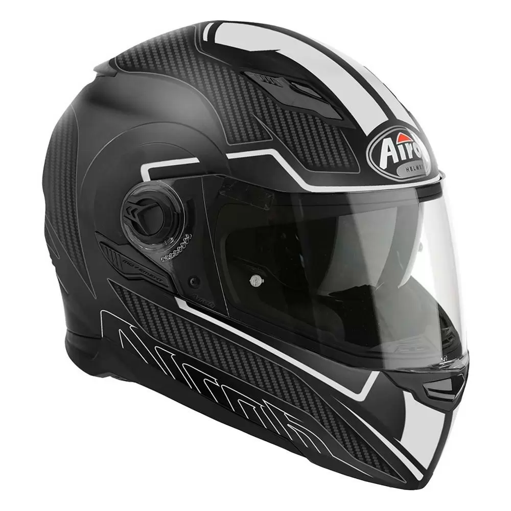 Airoh Movement S Faster White Full Face Helmet 7 Airoh Movement S Faster White Full Face Helmet - Image 7