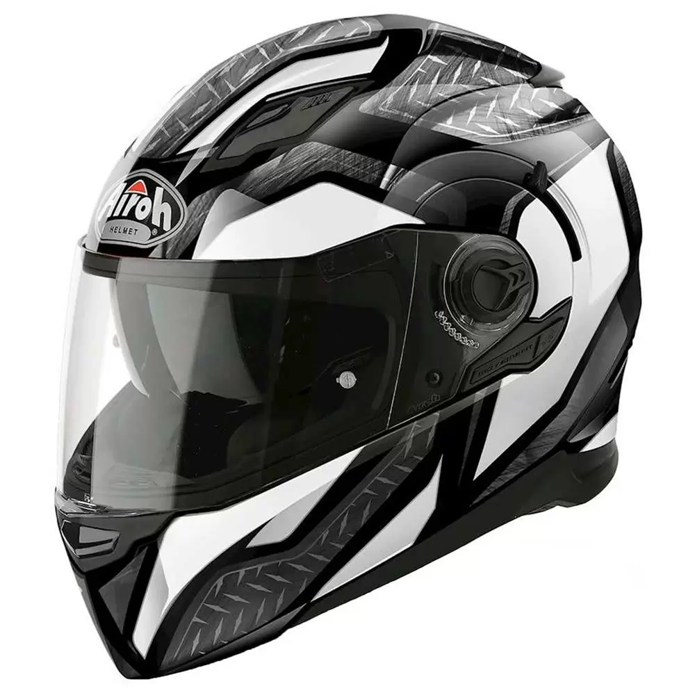 Airoh Movement S Steel White Full Face Helmet 6 Airoh Movement S Steel White Full Face Helmet - Image 6