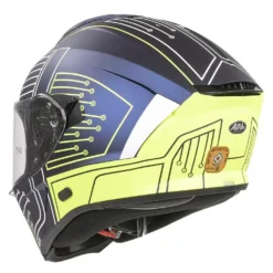Airoh Spark Cyrcuit Blue Yellow Full Face Helmet 15 Airoh Spark Cyrcuit Blue Yellow Full Face Helmet -UFO Sales Store spc18 05 jpg