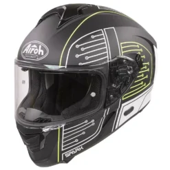 Airoh Spark Cyrcuit Black Full Face Helmet 15 Airoh Spark Cyrcuit Black Full Face Helmet -UFO Sales Store spc35 01 jpg