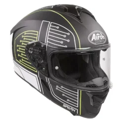 Airoh Spark Cyrcuit Black Full Face Helmet 16 Airoh Spark Cyrcuit Black Full Face Helmet -UFO Sales Store spc35 02 jpg