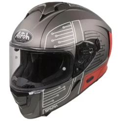 Airoh Spark Cyrcuit Red Full Face Helmet 13 Airoh Spark Cyrcuit Red Full Face Helmet -UFO Sales Store spc55 01 jpg