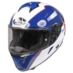 Airoh Spark Flow Blue Red Full Face Helmet