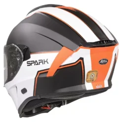 Airoh Spark Flow Orange Full Face Helmet -UFO Sales Store spf32 05 jpg