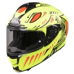 Airoh Spark Vibe Yellow Full Face Helmet 10 Airoh Spark Vibe Yellow Full Face Helmet -UFO Sales Store spv31 01 3