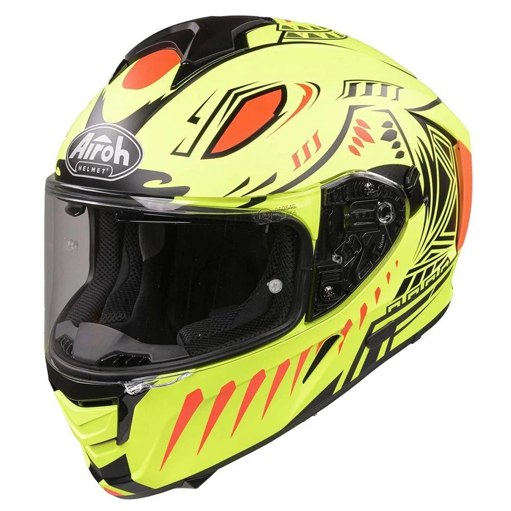 Airoh Spark Vibe Yellow Full Face Helmet 3 Airoh Spark Vibe Yellow Full Face Helmet - Image 3