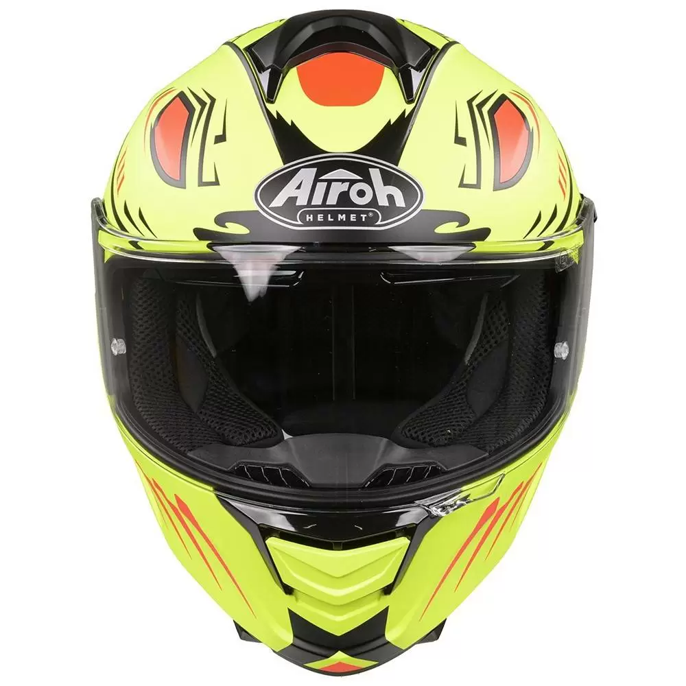 Airoh Spark Vibe Yellow Full Face Helmet 6 Airoh Spark Vibe Yellow Full Face Helmet - Image 6