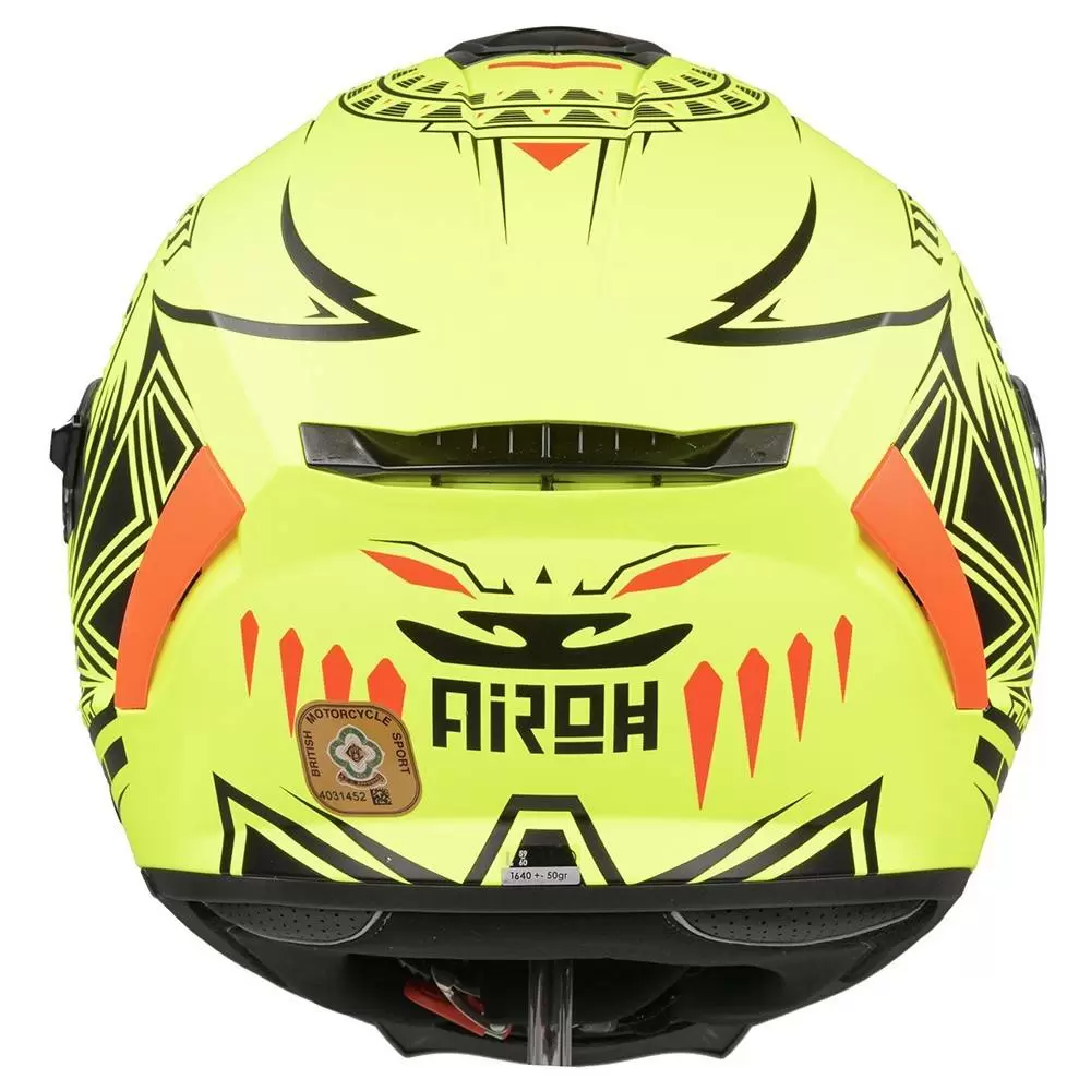 Airoh Spark Vibe Yellow Full Face Helmet 7 Airoh Spark Vibe Yellow Full Face Helmet - Image 7
