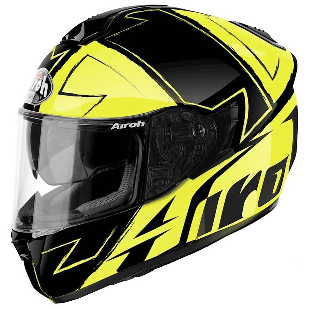 Airoh ST 701 Way Yellow Full Face Helmet 5 Airoh ST 701 Way Yellow Full Face Helmet - Image 5
