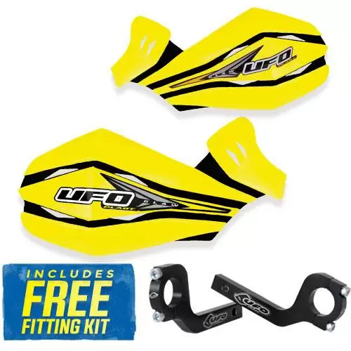 UFO Claw Handguards - RM Yellow 2 UFO Claw Handguards - RM Yellow - Image 2