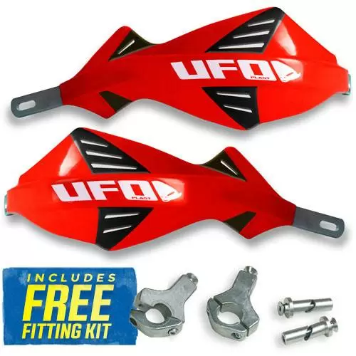 UFO Discover Handguards - CR-CRF Red 1 UFO Discover Handguards - CR-CRF Red