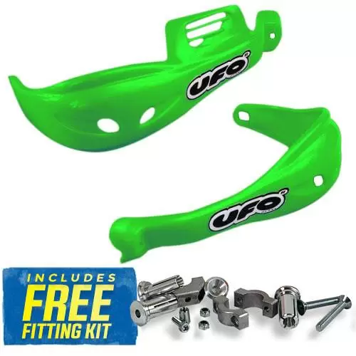 UFO Explorer Handguards - KX Green 1 UFO Explorer Handguards - KX Green