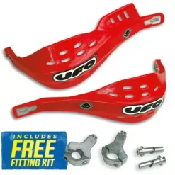 UFO Jumpy Handguards - CR-CRF Red -UFO Sales Store ufo jumpy handguards red 3 jpg