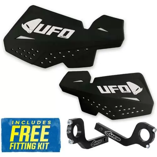 UFO Viper Handguards - Black 2 UFO Viper Handguards - Black - Image 2