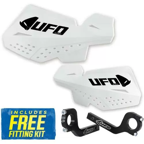 UFO Viper Handguards - White 2 UFO Viper Handguards - White - Image 2