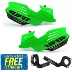 UFO KX Green Vulcan Universal MX Handguards