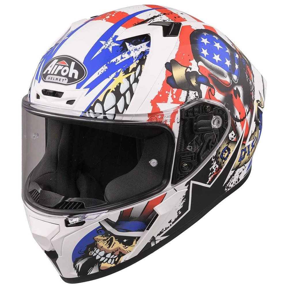 Airoh Valor Uncle Sam Full Face Helmet 2 Airoh Valor Uncle Sam Full Face Helmet - Image 2