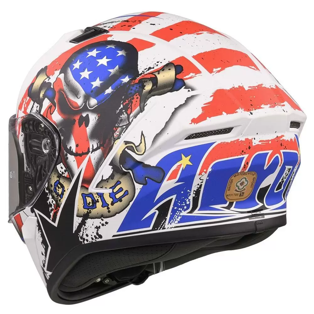 Airoh Valor Uncle Sam Full Face Helmet 11 Airoh Valor Uncle Sam Full Face Helmet - Image 11