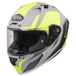 Airoh Valor Wings Fluo Yellow Full Face Helmet -UFO Sales Store vaw31 01 3